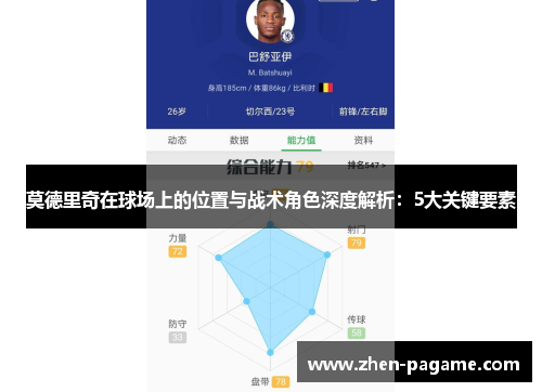 莫德里奇在球场上的位置与战术角色深度解析：5大关键要素